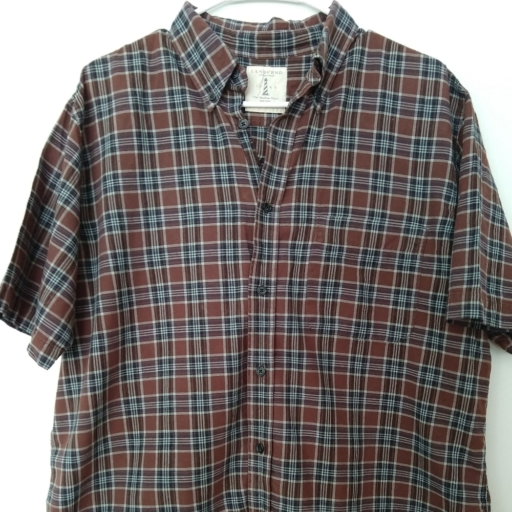 Men's Land's End Large button up